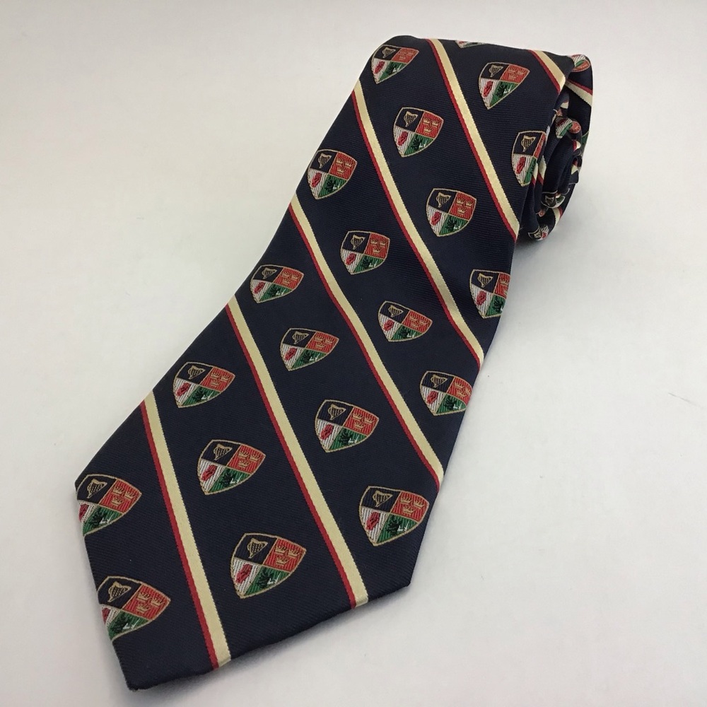 Vintage Patrick Francis Ireland Tie 100% Silk